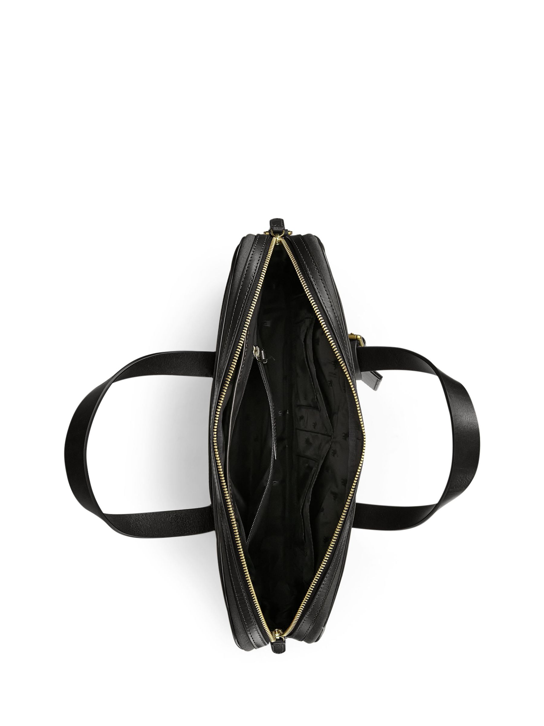 Buy Ralph Lauren Versatile Business Bag, Black Online at johnlewis.com