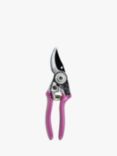 Burgon & Ball RHS Gifts for Gardeners Asteraceae Pruner and Holster, Sage/Pink