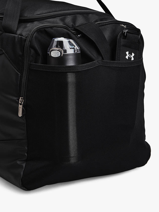 Under Armour Undeniable 5.0 Large Duffle Bag, Black/Silver
