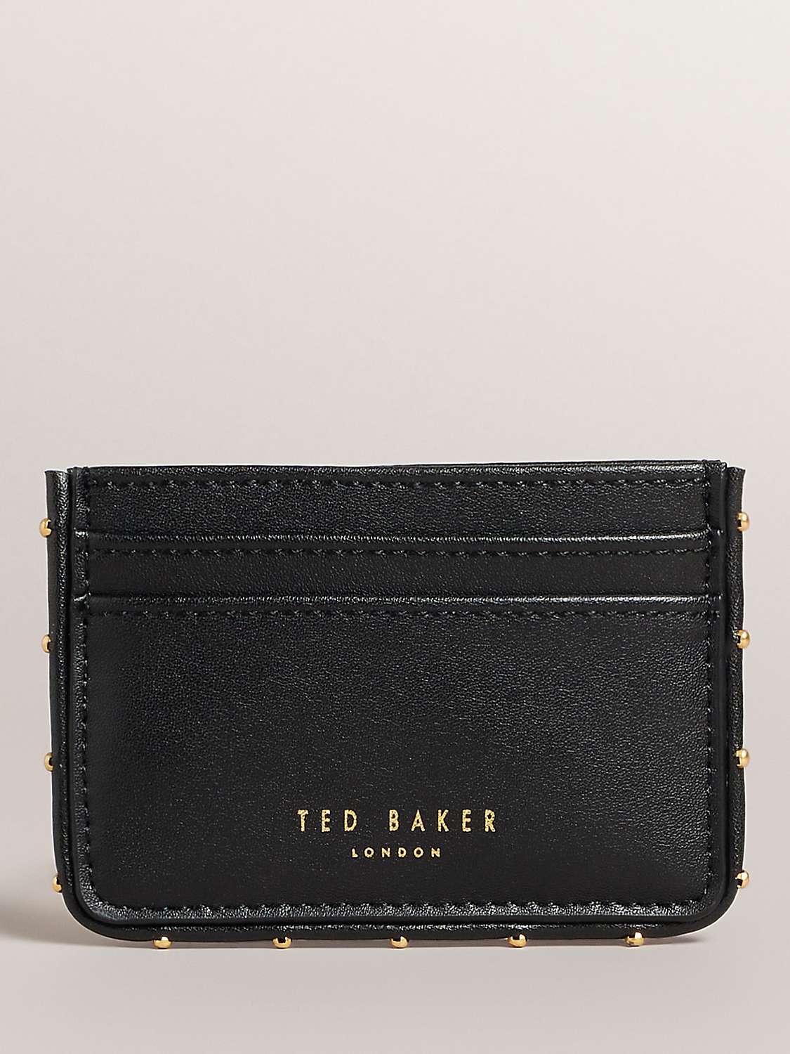 Buy Ted Baker Kahnia Studded Edge Leather Cardholder Online at johnlewis.com