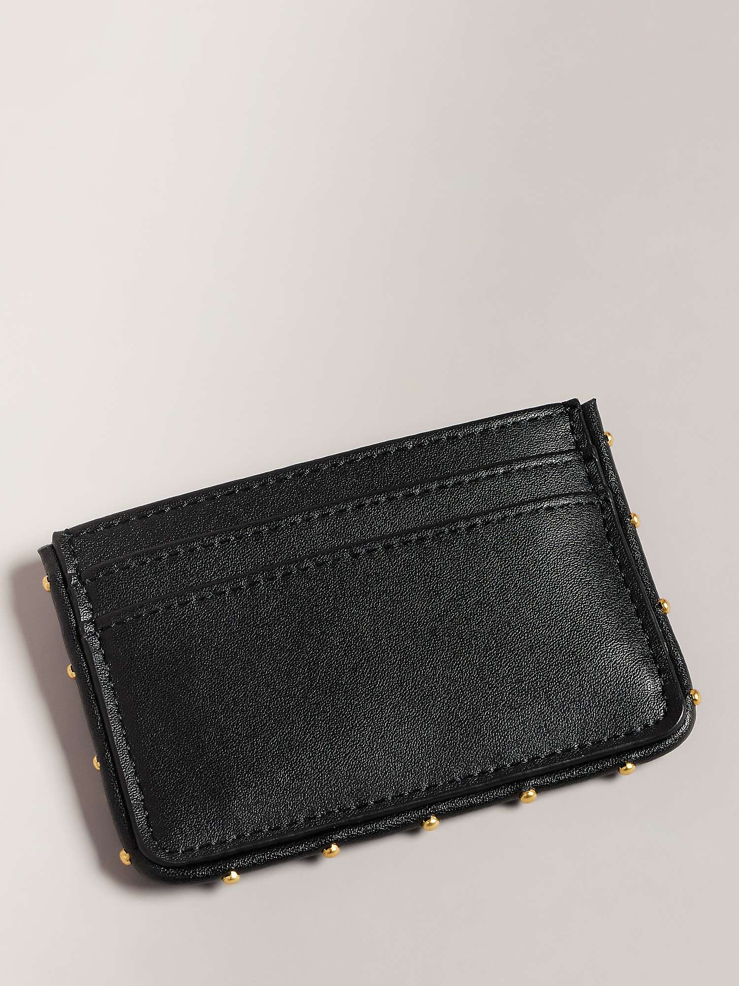 Buy Ted Baker Kahnia Studded Edge Leather Cardholder Online at johnlewis.com
