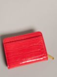 Ted Baker Valense Croc Effect Small Purse, Orange Coral