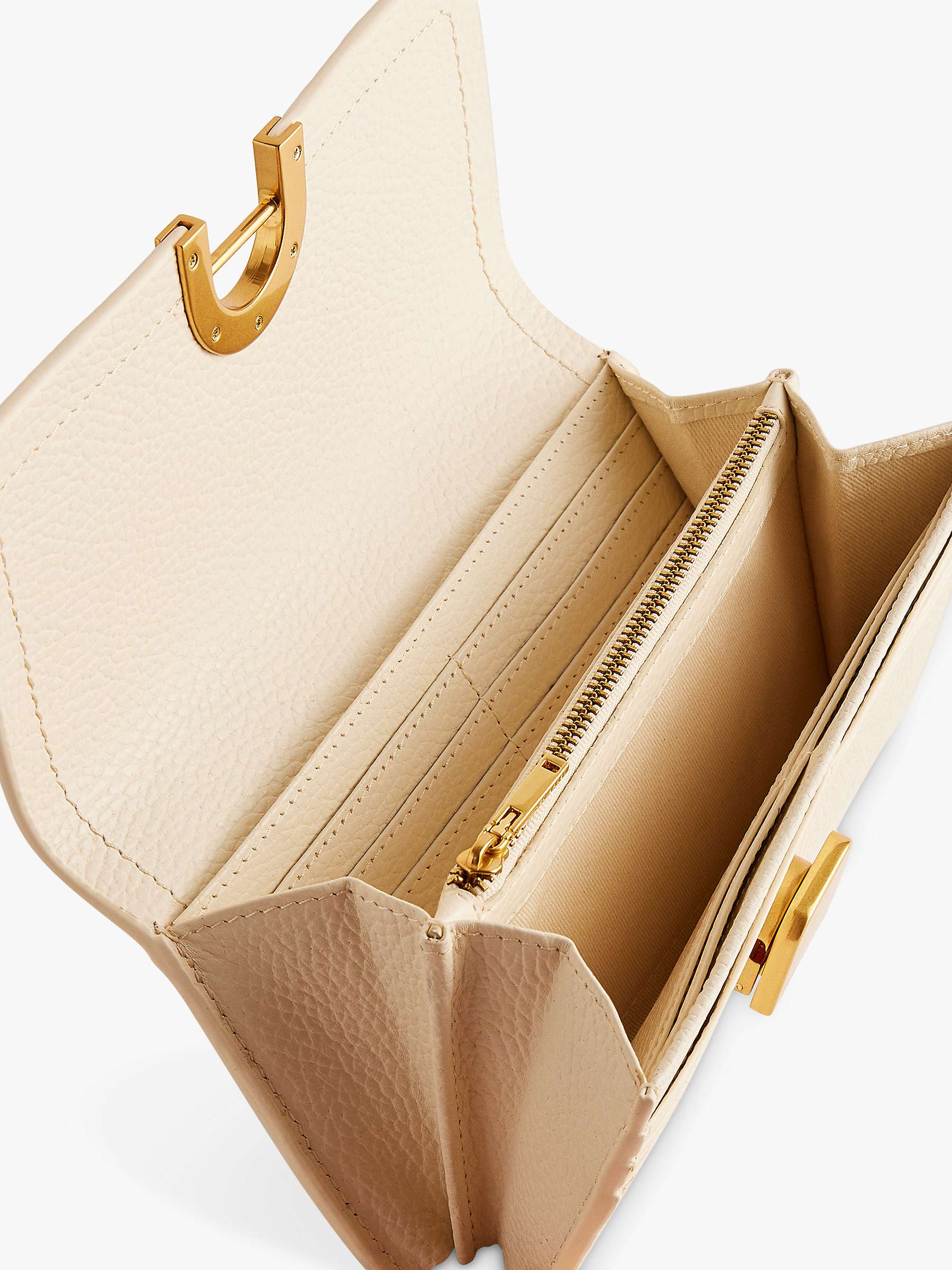 Buy Ted Baker Imieldi Lock Detail Flapover Purse Online at johnlewis.com