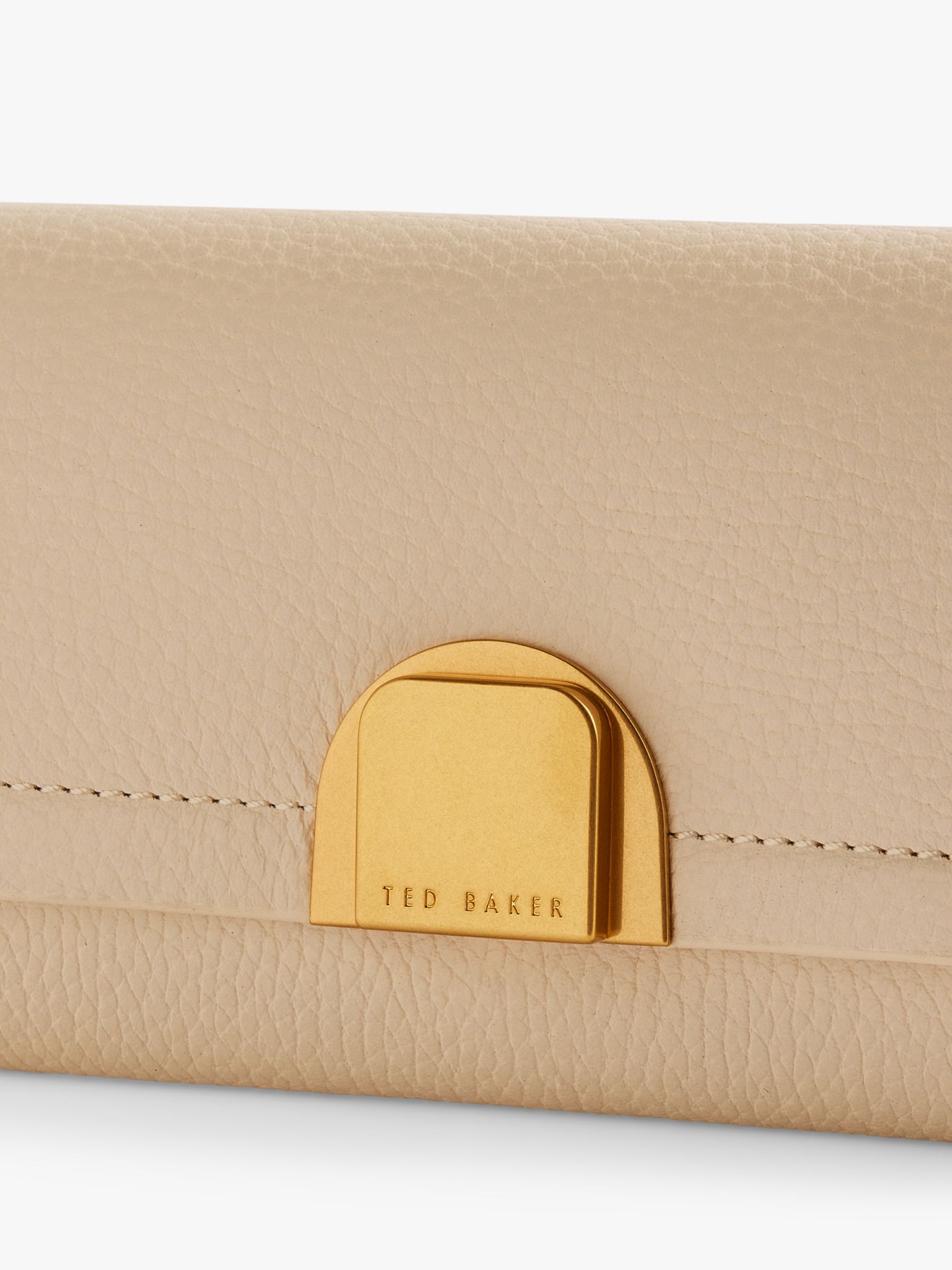 Buy Ted Baker Imieldi Lock Detail Flapover Purse Online at johnlewis.com