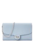 Lauren Ralph Lauren Adair Leather Cross Body Bag, Estate Blue