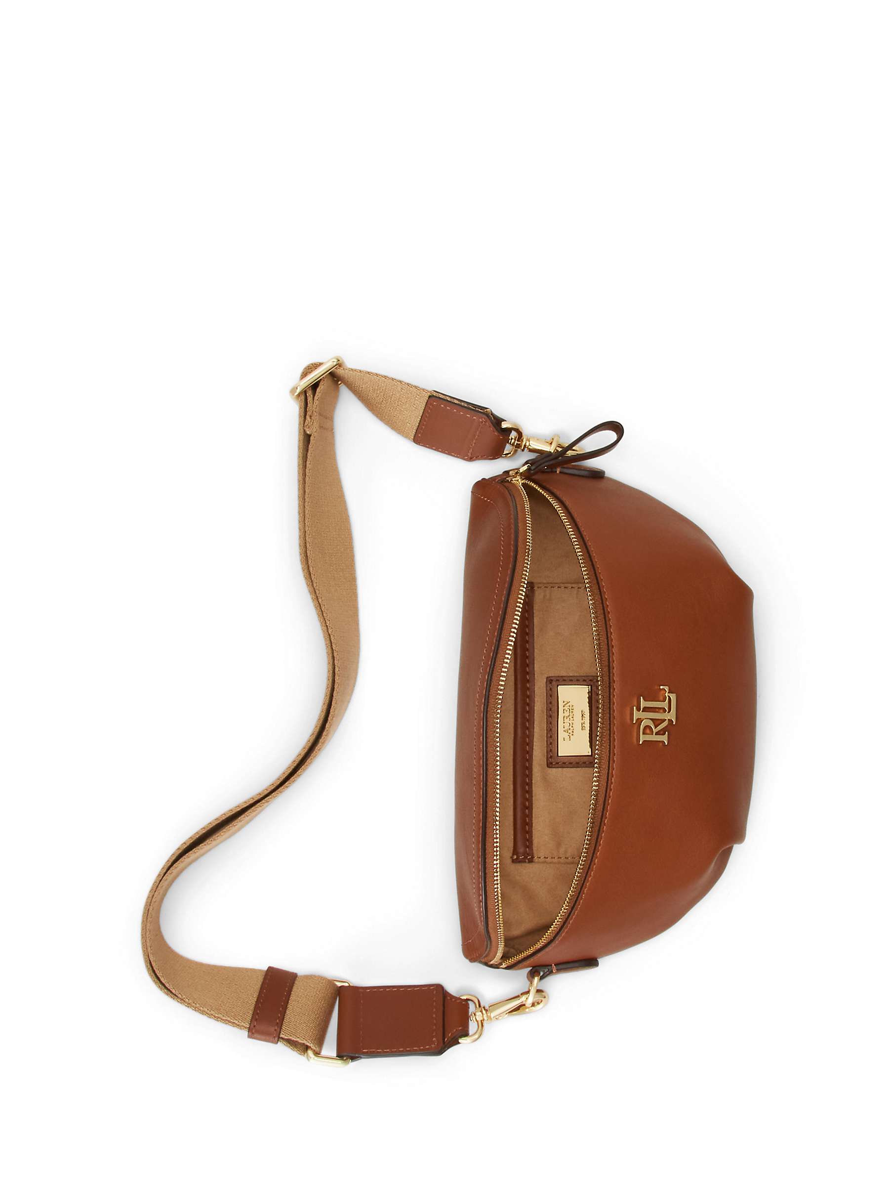 Buy Lauren Ralph Lauren Marcy Leather Belt Bag Online at johnlewis.com