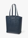 Aspinal of London Saffiano Leather Essential Tote, Navy