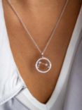 Kit Heath Aries Constellation Pendant Necklace, Silver