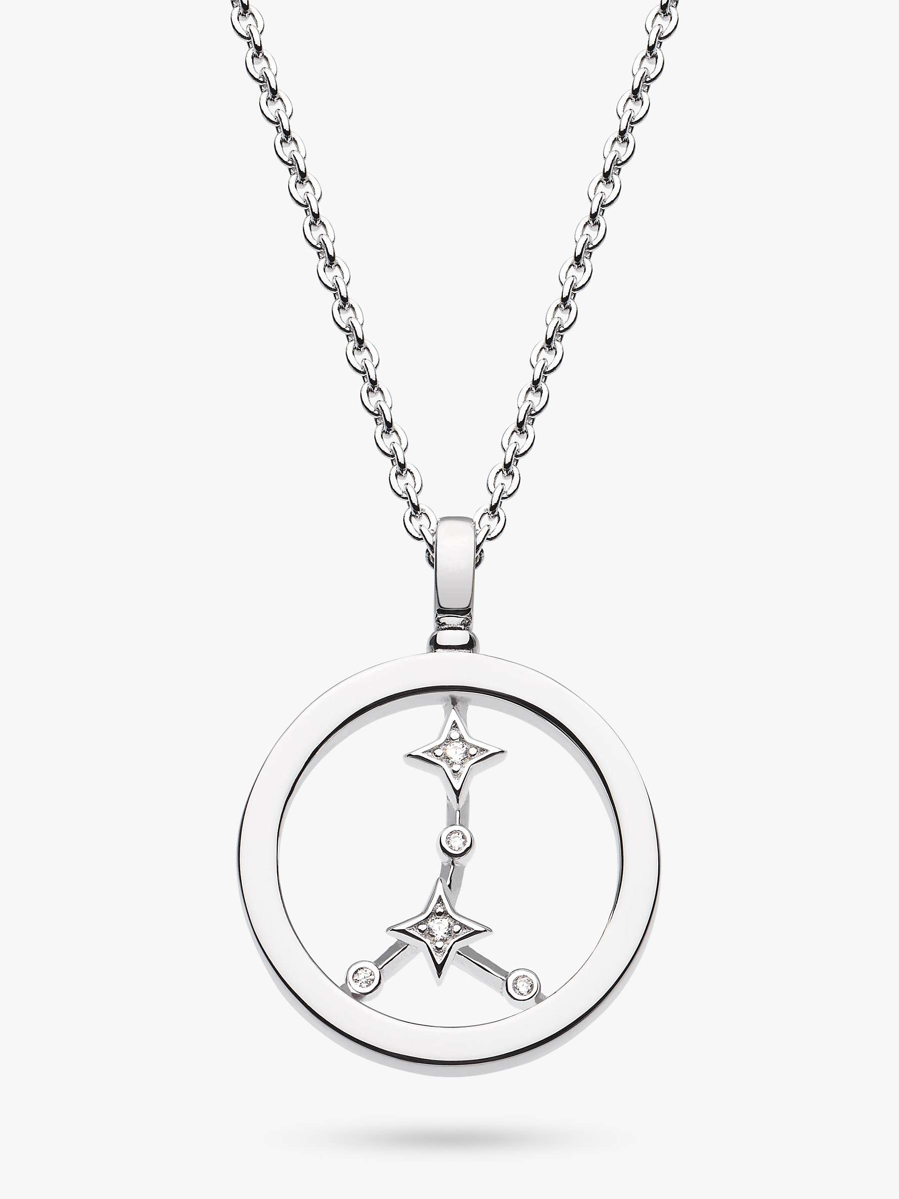 Buy Kit Heath Cancer Constellation Pendant Necklace, Silver Online at johnlewis.com