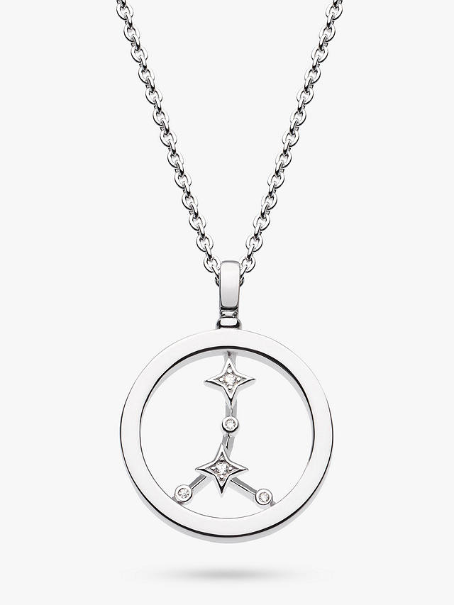 Kit Heath Cancer Constellation Pendant Necklace, Silver