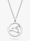 Kit Heath Leo Constellation Pendant Necklace, Silver