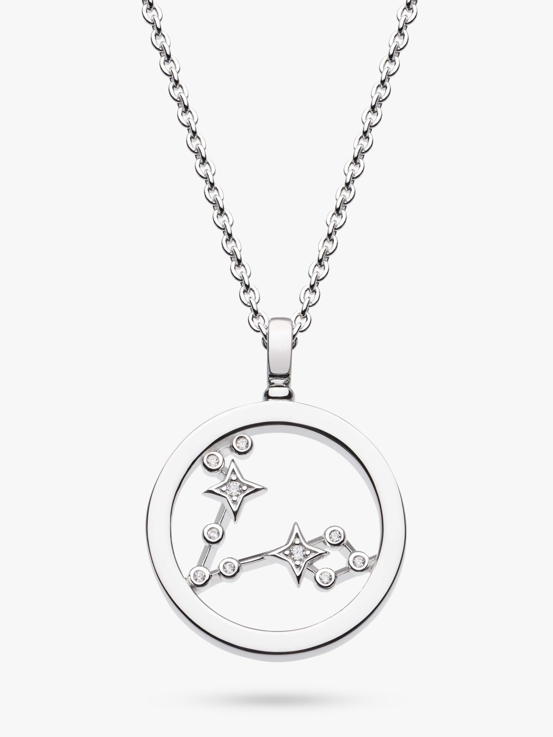 Buy Kit Heath Pisces Constellation Pendant Necklace, Silver Online at johnlewis.com