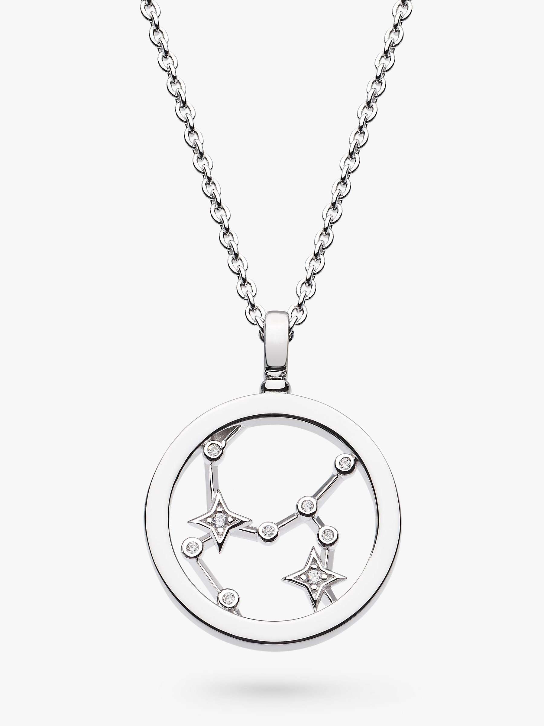 Buy Kit Heath Sagittarius Constellation Pendant Necklace, Silver Online at johnlewis.com