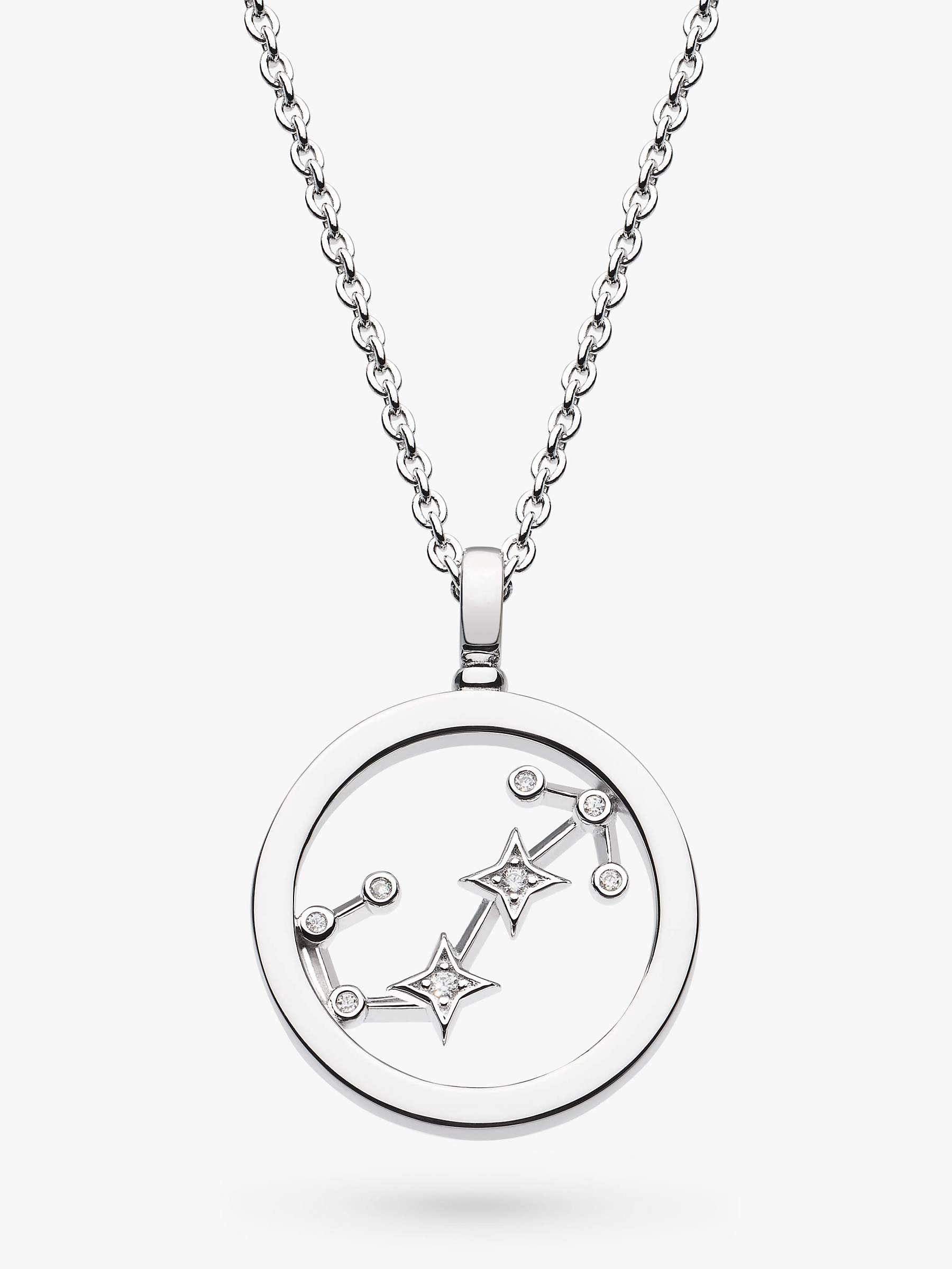 Buy Kit Heath Scorpio Constellation Pendant Necklace, Silver Online at johnlewis.com