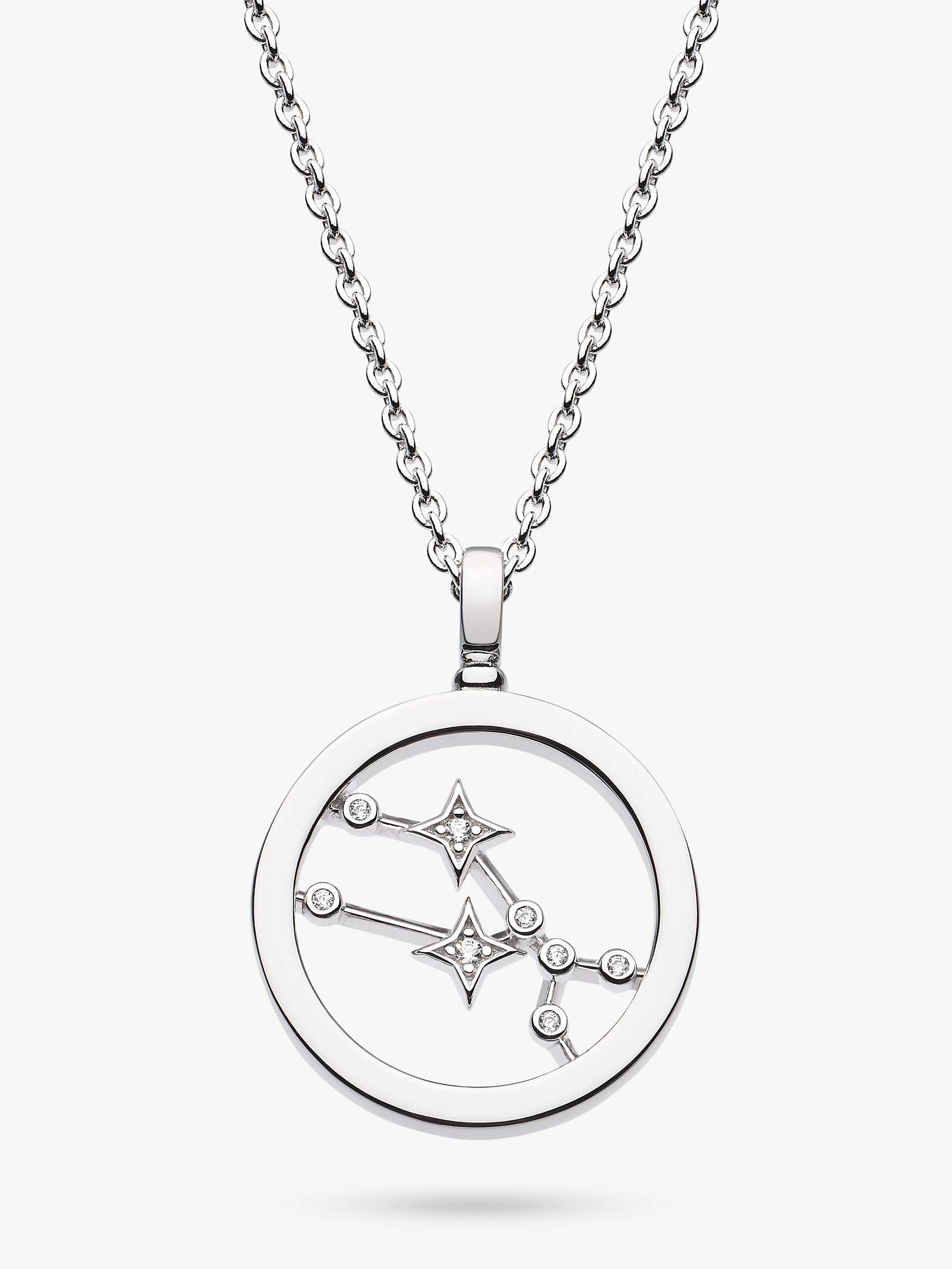 Buy Kit Heath Taurus Constellation Pendant Necklace, Silver Online at johnlewis.com