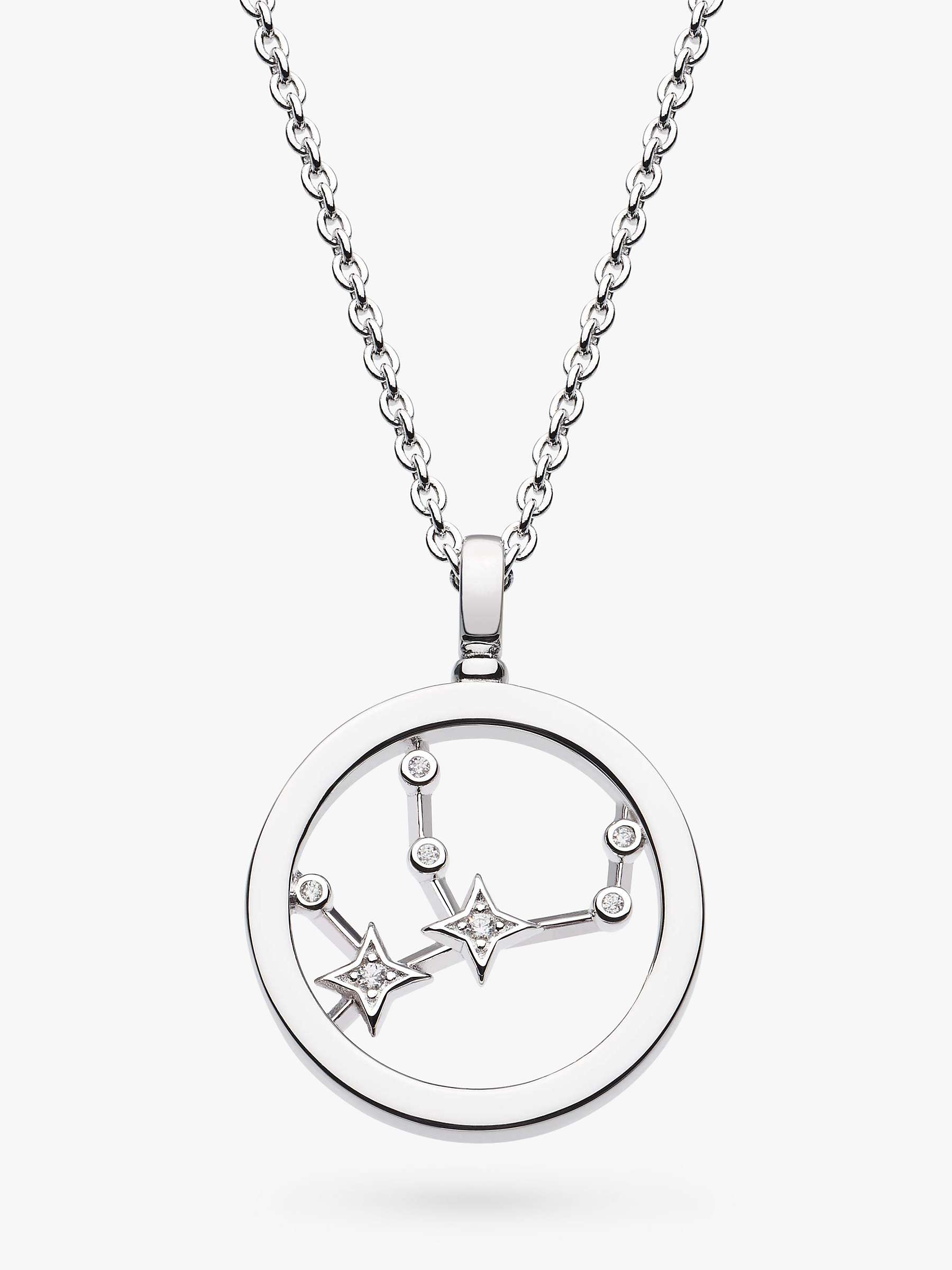 Buy Kit Heath Virgo Constellation Pendant Necklace, Silver Online at johnlewis.com