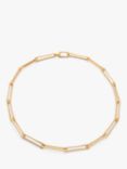 Monica Vinader Alta Long Link Necklace, Gold