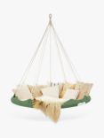 TiiPii Medium Classic Indoor/Outdoor Day Bed, 150cm, Natural White, Olive
