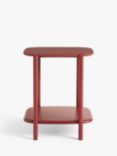 John Lewis ANYDAY Pebble Side Table, Deep Red