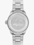 Alpina AL-525GS4AQ6B Men's Alpiner 4 Automatic Bracelet Strap Watch, Silver