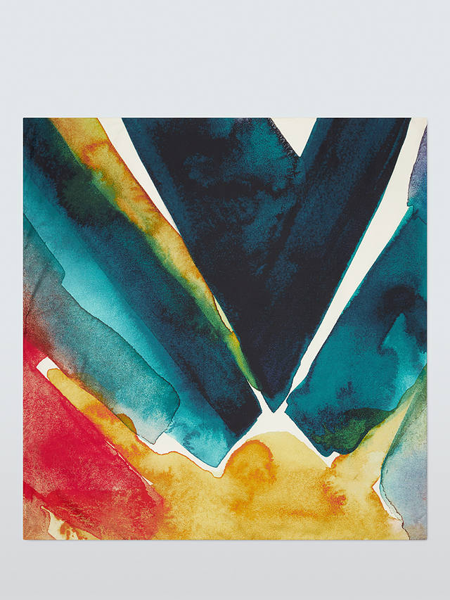 John Lewis Abstract Sunset Silk Square