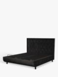 TEMPUR® Arc™ Ergo® Smart Quilted Upholstered Bed Frame, Super King Size, Dark Grey