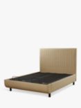TEMPUR® Arc™ Ergo® Smart Vertica Upholstered Bed Frame, Super King Size, Sand
