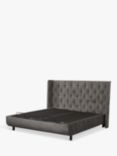 TEMPUR® Arc™ Ergo® Smart Luxury Upholstered Bed Frame, Super King Size, Dark Grey