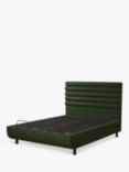 TEMPUR® Arc™ Ergo® Smart Vectra Upholstered Bed Frame, Super King Size, Dark Green