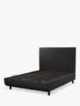 TEMPUR® Arc™ Ergo® Smart Vertica Upholstered Bed Frame, Super King Size, Dark Grey