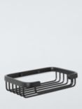 John Lewis Opus Soap Basket, Black