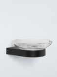 John Lewis Opus Soap Dish and Holder, Black