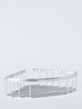 John Lewis Orbit Corner Shower Basket