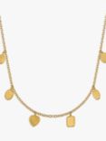 Alex Monroe Senses Token Charm Necklace, Gold