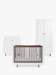 Snüz Snüzkot Skandi 3 Piece Nursery Furniture Set, Ebony