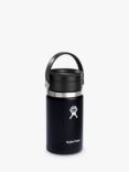 Hydro Flask Double Wall Vacuum Insulated Stainless Steel Wide Mouth Travel Mug, 355ml, Black