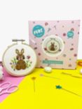 The Make Arcade Cute Bunny Cross Stitch Kit