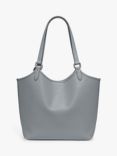 Coach Day Leather Tote Bag, Blue Grey