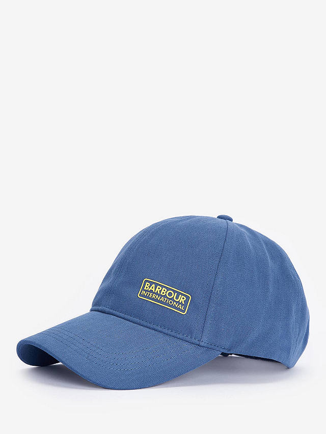 Barbour International Norton Sports Baseball Cap, Washed Cobalt