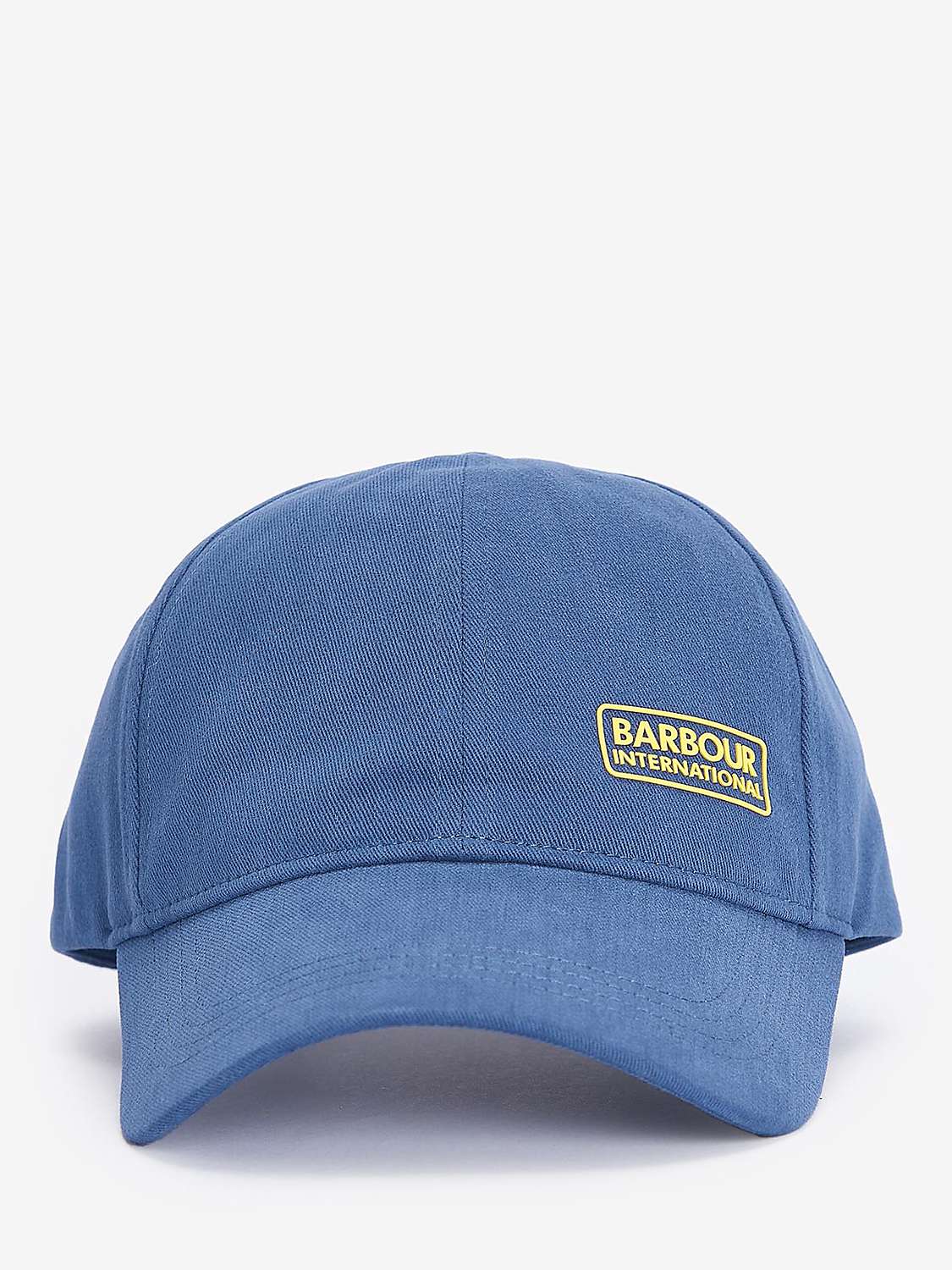 Buy Barbour International Norton Sports Baseball Cap, Washed Cobalt Online at johnlewis.com