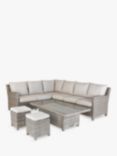 KETTLER Palma Signature 7-Seater Standard Corner Garden Lounging/Dining Set with Glass Top High/Low Table