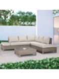 KETTLER Palma 6-Seater Garden Low Lounge Set, Oyster/Stone