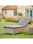 KETTLER Palma Sunlounger, White Wash/Grey Taupe