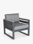 KETTLER Elba Grande Garden Lounge Chair, Grey