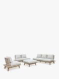 KETTLER Denver 3-Seater Garden Sofa, FSC-Certified (Acacia Wood), Natural