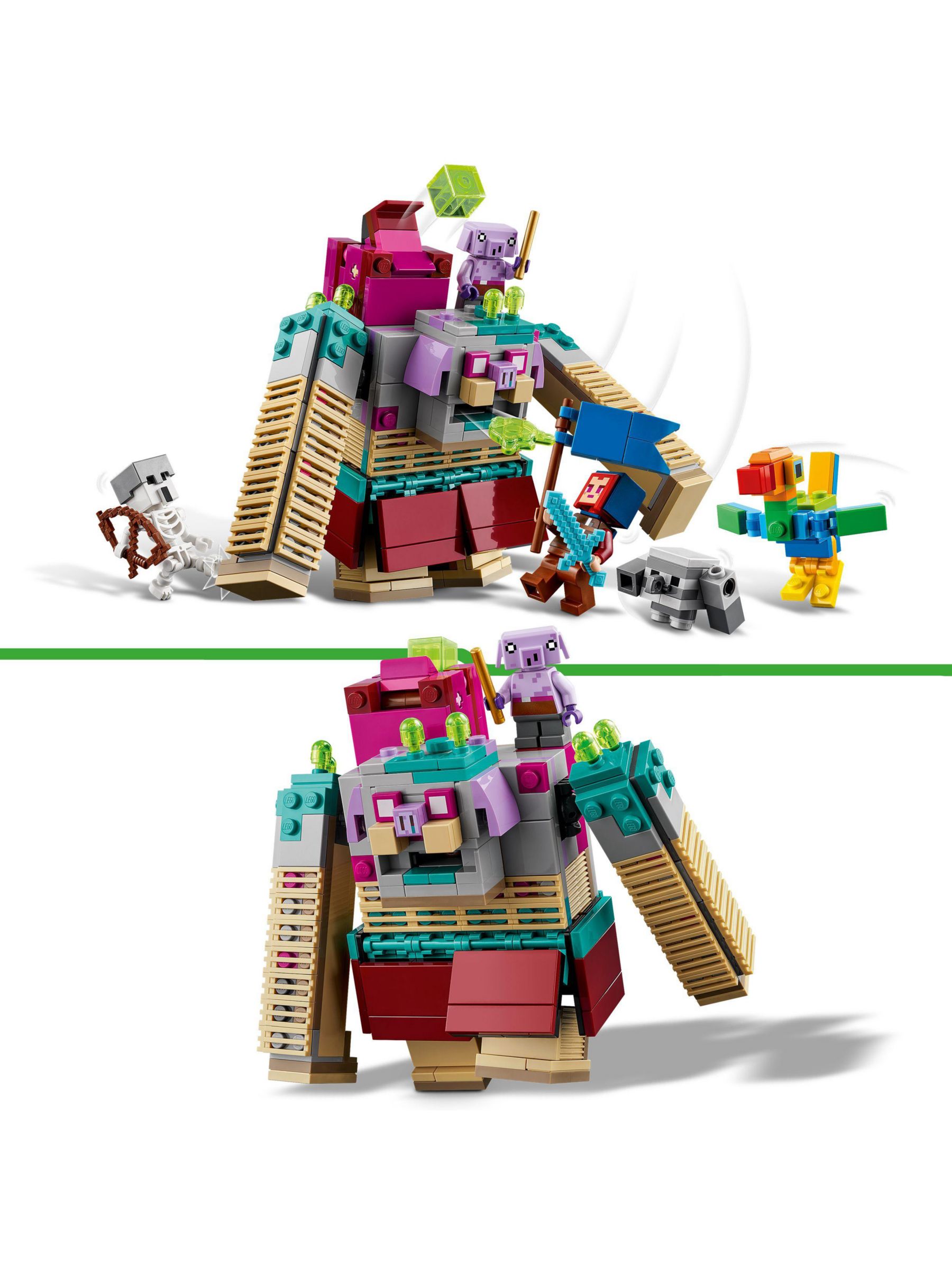 LEGO Minecraft 21257 dvoboj sa Devourer-om