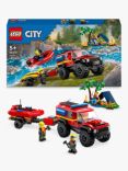 LEGO City 60412 Fire Truck and Rescue Boat