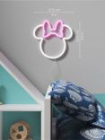 Yellowpop Disney Minnie Ears LED Neon Sign, White/Pink