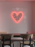 Yellowpop Dance Heart LED Neon Sign, Red