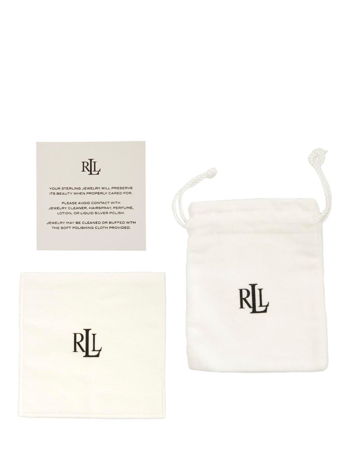 Buy Lauren Ralph Lauren Crystal Drop Pendant Necklace, Silver Online at johnlewis.com